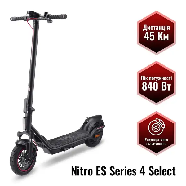 Електросамокат ACER NITRO ES Series 4 SELECT (NES034) (GP.ESC11.02H) UA