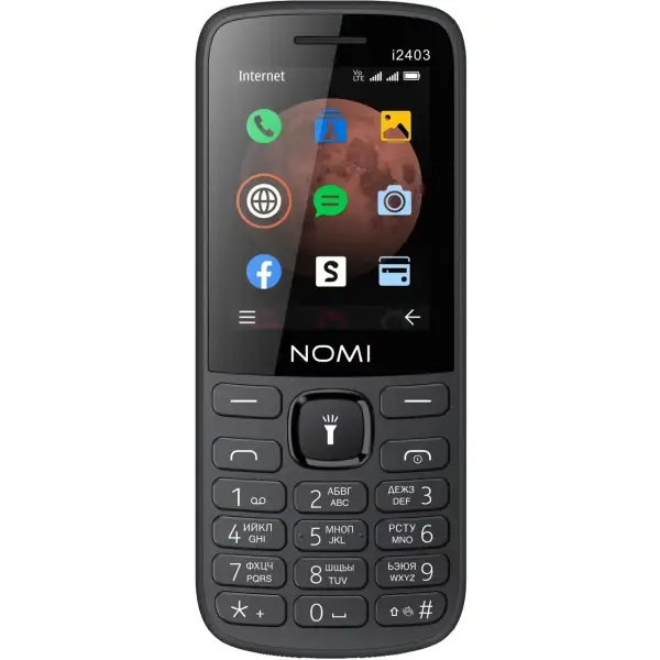 Мобільний телефон Nomi i2403 Black UA