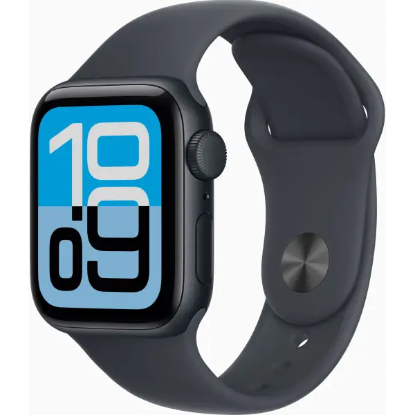 Смарт-годинник Apple Watch SE 3 GPS 40mm Midnight Aluminum Case with Midnight Sport Band S/M (MEH94)