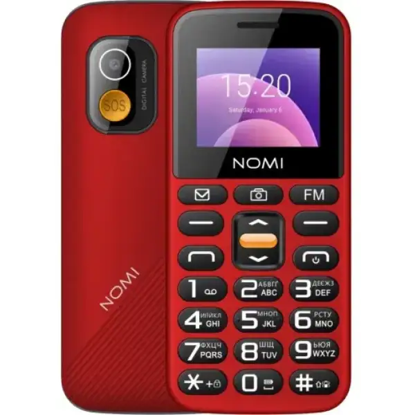 Телефон Nomi i1820 Red UA